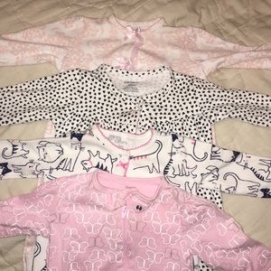 Baby girl sleepers